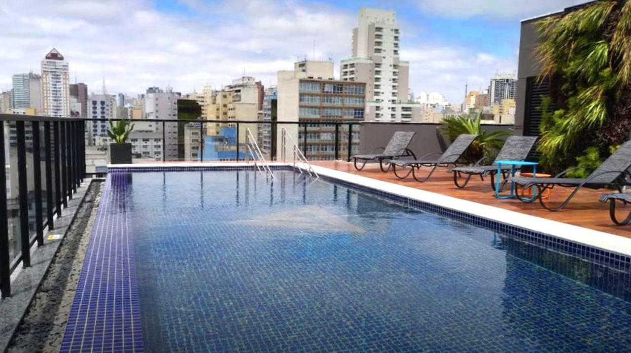 Apartamento Completo Lux Com Piscina Na Cobertura, Republica Apartment Sao Paulo Exterior photo